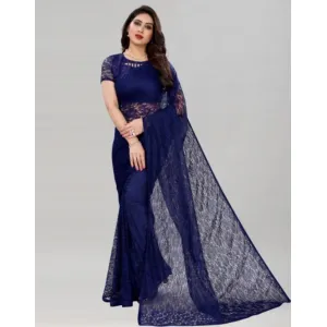 Lucknow Chikankari Net Saree