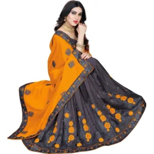 Embroidered Bollywood Silk Blend