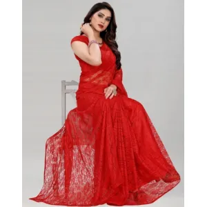 Lucknow Chikankari Net Saree