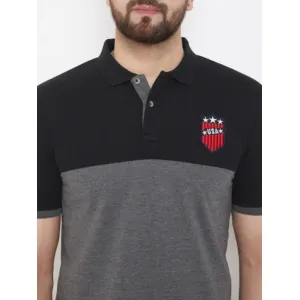 BLACK AND GREY T SHIRT