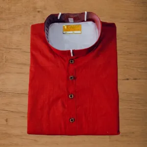 Cotton Punjabi Red