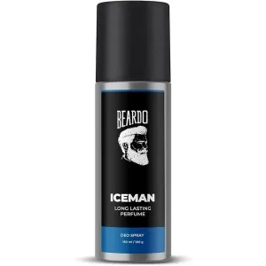 Beardo Perfume Body Spray for men - ICEMAN, 150ml | Amber Woody, Aromatic Fresh | Deo For 