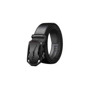 Vegan leather belt Auto lock 