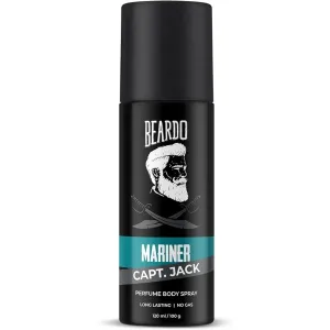 Beardo Mariner Capt Jack Perfume Body Spray, 120ml | Long Lasting No Gas Deo For Men | Day