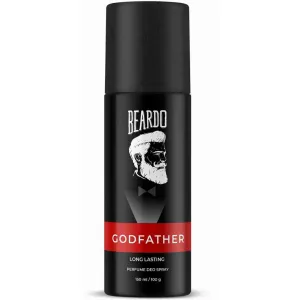 BEARDO Godfather Deo 150ml | No Gas Deodorant | Body Spray Perfume Perfume Body Spray - Fo