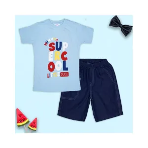 Stylish boys T-shirt paint cotton