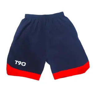 Solid Men navy blue Regular short