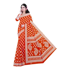 Sona cotton saree printed 
