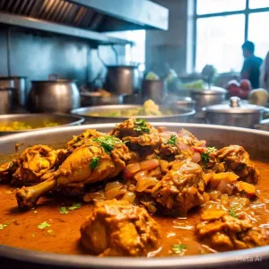 Chicken Do Pyaza