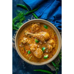 Kadai chicken: 