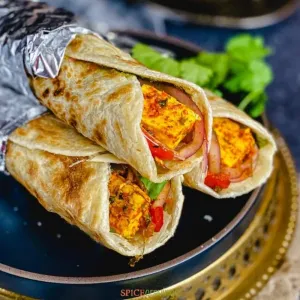 Egg Paneer Roll