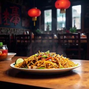 Veg Chowmein Full