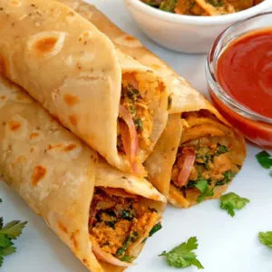 Egg Paneer Roll