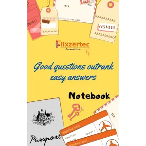 Flixzertec Notebook (yellow)