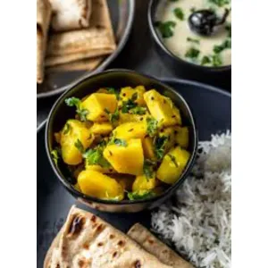 Aloo sabji half