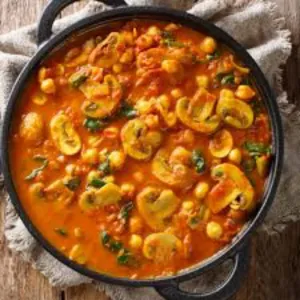 Matar Mashroom Full Plate