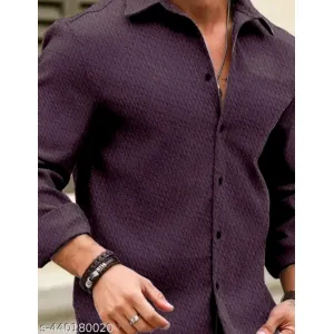 Men's popcorn shirt