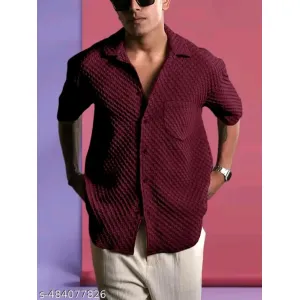 Men's popcorn shirt