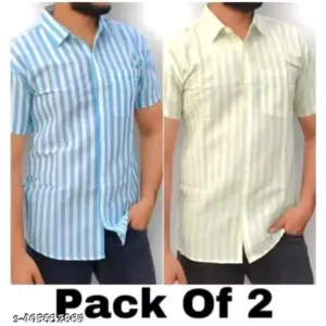 Men's striped top shirt 