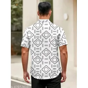Men's printed summer wear shirt