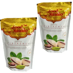 Food Studio Pistachio Roasted and Salted Yellow 250G Pack of 2