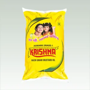 (कृष्णा तेल) Krishna mustard oil kachi ghani 1ltr