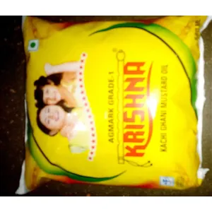 (कृष्णा तेल) Krishna mustard oil 1/2 litre