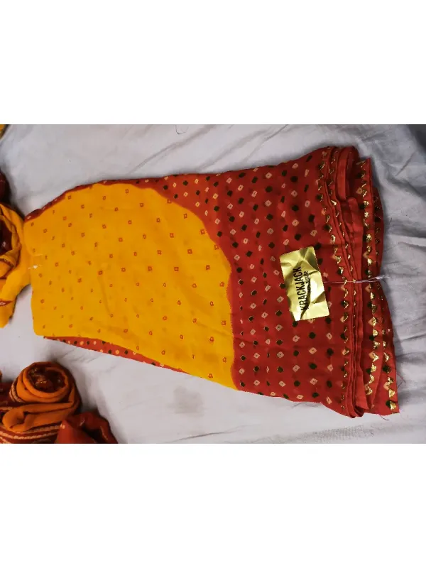 Bandhani saree