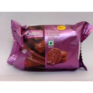 Unibic Choco Ripple Cookies pack of 12