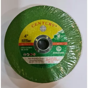 Cutting Wheel 4" Green Max Cut Century
