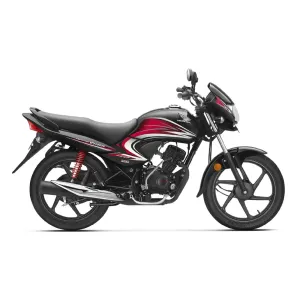 Honda Dream Yuga Black with Red Graphics