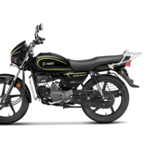 Hero Splendor+ Black Accent in Bumblebee yellow