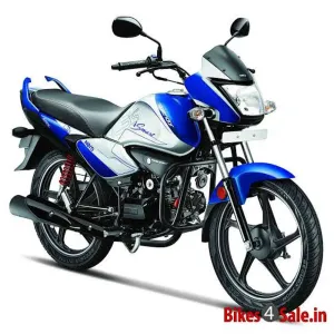 Hero Splendor i smart BS4 Blue Sticker Kit