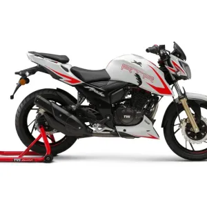 TVS Apache RTR 200 4V BS4 Red Graphics