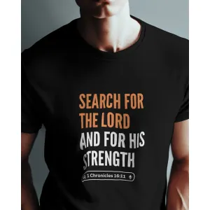 Search for the Lord - Christian T-shirt 