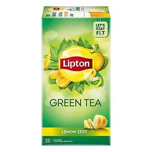 Lipton Green Tea Lemon Zest 25 Bags