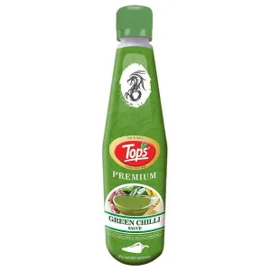 Tops Green Chilli Sauce 650g