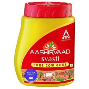 Aashirvaad Svasti Pure Cow Ghee 500 ml (Jar)