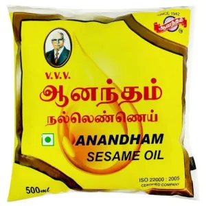 VVV Anandham Sesame / Gingelly Oil 500 ml