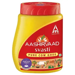Aashirvaad Svasti Pure Cow Ghee 200 ml (Jar)