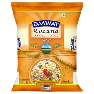 Daawat Rozana Super Basmati Rice 1 kg