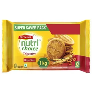 Britannia Nutri Choice Hi-Fibre Digestive Biscuits 1 kg