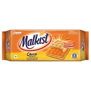 Mayora Malkist Cheese Flavoured Cracker Biscuits 144 g