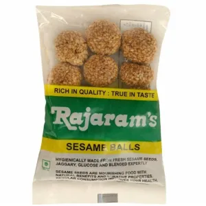 Rajaram's White Sesame Balls (15 pcs)