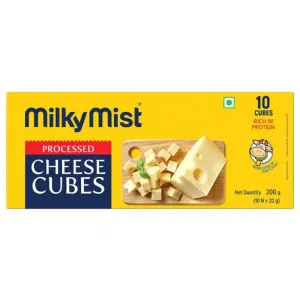 Milky Mist Cheese Cubes 200 g (Carton)