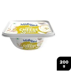 Milky Mist Garlic Cheese Spread 200 g (Container)