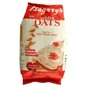Bagrry's White Oats 100% Whole Grain 500 g