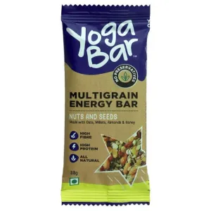 Yogabar Nuts and Seeds Multigrain Energy Bar 38 g