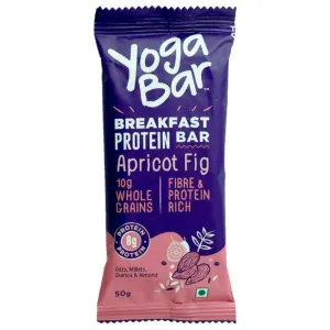 Yogabar Aprocot Fig Protein Bar 50 g