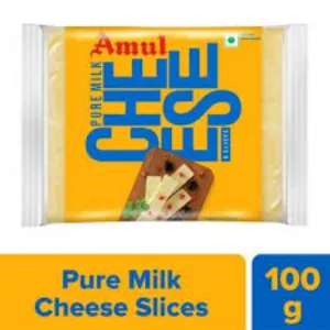 Amul Cheese Slices : 100 gms
